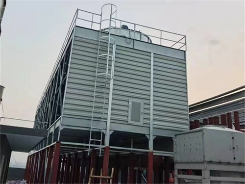 圓形玻璃鋼冷卻塔維修,圓形冷卻水塔拆舊塔換新塔