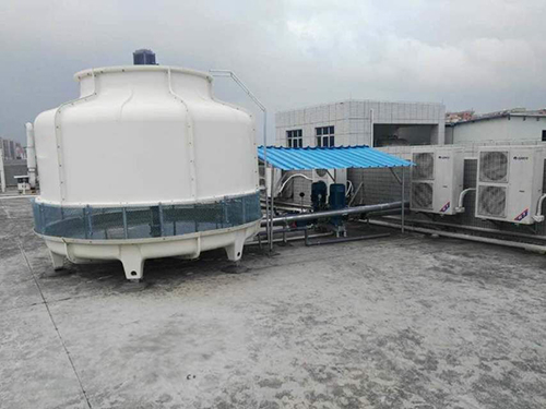 圓形冷卻塔安裝